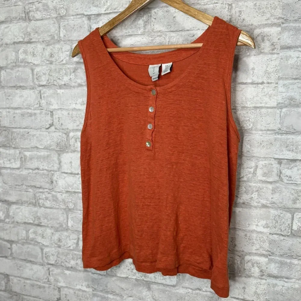 Joie Linen Tank Top - Picture 4 of 12